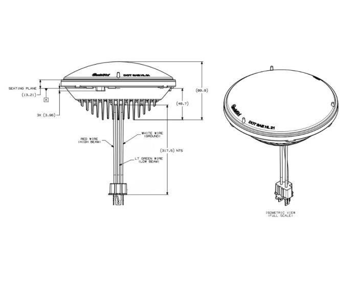 37275C - Truck-Lite - 37 LED 7