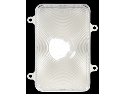 Incandescent, Clear Rectangular, 1 Bulb, Back-Up Light, 4 Screw Bracket Mount, Socket Assembly, Bulk