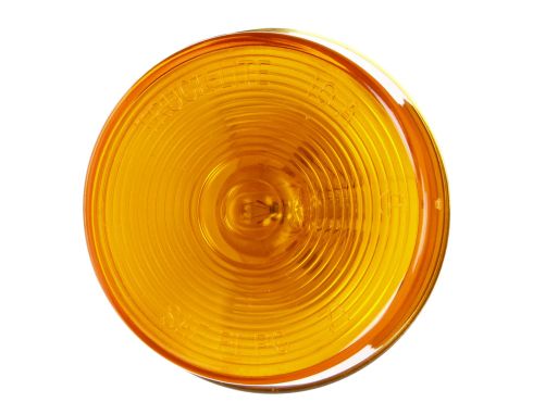 10 Series, Incandescent, Yellow Round, 1 Bulb, Marker Clearance Light, PC, Bracket Mount, PL-10, Ring Terminal/Stripped End, 12V, Kit