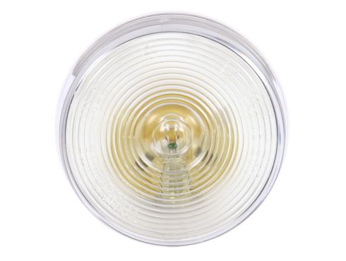 10 Series, Incandescent, 1 Bulb, Round Clear, Utility Light, PL-10, 12V