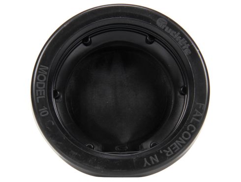 Closed Back, Black PVC, Grommet for 10 Series and 2.5 in. Lights, Round, PL-10, Stripped End/Ring Terminal, Kit