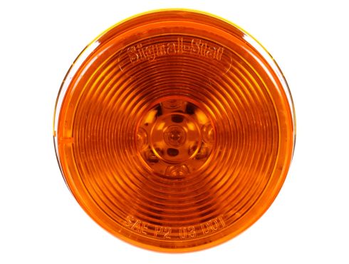 Signal-Stat, LED, Yellow Round, 6 Diode, Marker Clearance Light, P2, PL-10, 12V