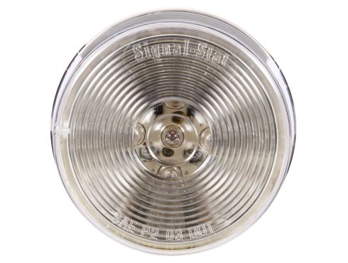 Signal-Stat, LED, Clear/Yellow Round, 13 Diode, Marker Clearance Light, P2, PL-10, 12V, Bulk
