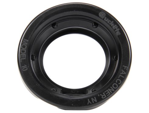 Open Back, Wide Groove, Black PVC, Grommet for 10 Series and 2.5 in. Lights, Round, Bulk