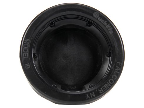 Closed Back, Wide Groove, Black PVC, Grommet for 10 Series and 2.5 in. Lights, Round, Bulk