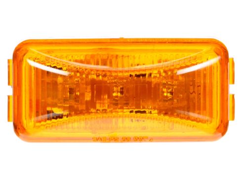 Signal-Stat, LED, Yellow Rectangular, 3 Diode, Marker Clearance Light, P2, PL-10, 12V, Bulk
