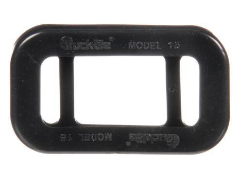 Open Back, Black PVC, Grommet for 15 Series and 1.5 x 3 in. Lights, Rectangular