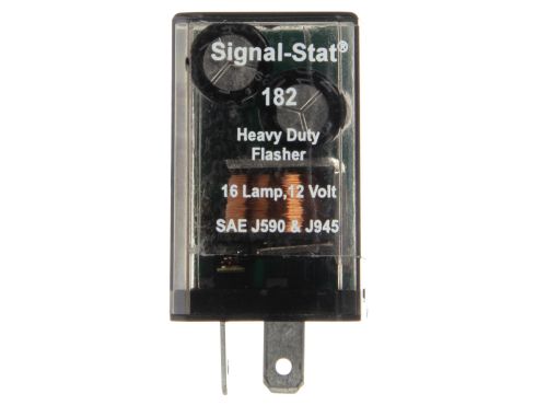 Signal-Stat, 16 Light Electro-Mechanical, Plastic Flasher Module, 70-120fpm, 12V, 2 Blade Terminals