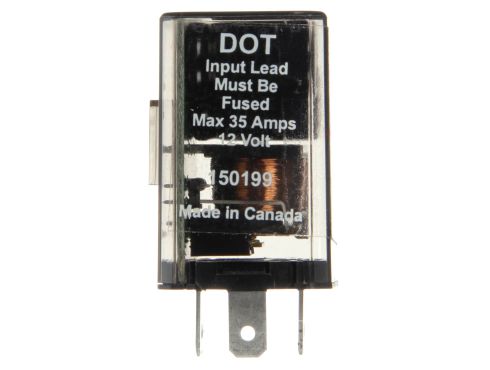 Signal-Stat, 16 Light Electro-Mechanical, Plastic Flasher Module, 70-120fpm, 12V, 3 Blade Terminals