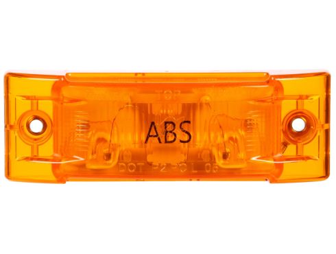 Super 21, ABS, Incandescent, Yellow Rectangular, 1 Bulb, Marker Clearance Light, PC, 2 Screw, Super 21 Plug, 12V