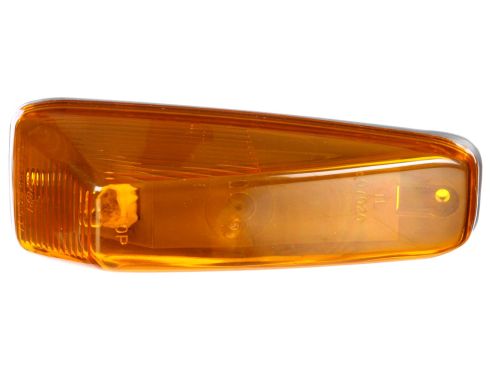 25 Series, Incandescent, Yellow Triangular, 1 Bulb, Marker Clearance Light, PC, Gray Polycarbonate 2 Screw Surface Mount, Socket Assembly, Ring Terminal/Stripped End, 12V