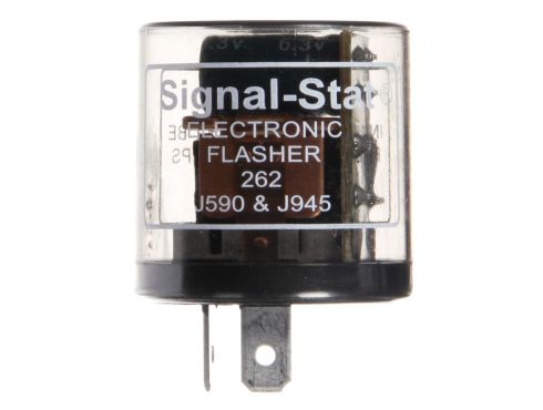 Signal-Stat, 10 Light Electro-Mechanical, Plastic Flasher Module, 60-120fpm, 12V, 2 Blade Terminals