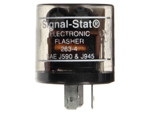 Signal-Stat, 10 Light Electro-Mechanical, Plastic Flasher Module, 60-120fpm, 24V, 3 Blade Terminals