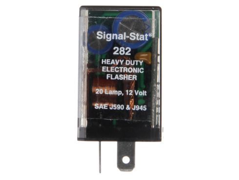 Signal-Stat, 20 Light Electro-Mechanical, Plastic Flasher Module, 70-120fpm, 12V, 2 Blade Terminals