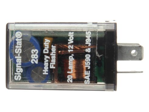 Signal-Stat, 20 Light Electro-Mechanical, Plastic Flasher Module, 70-120fpm, 12V, 3 Blade Terminals
