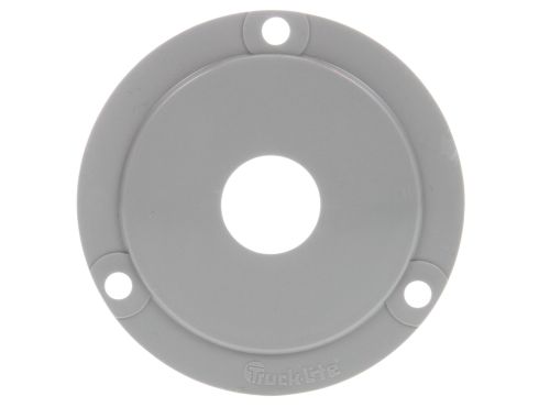 30 Series, Bracket Mount, 33 Series Lights, Used In Round Shape Lights, Gray Polycarbonate, 3 Screw Bracket Mount