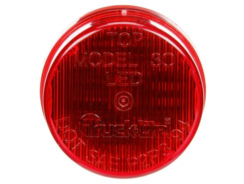 30 Series, Self-Flashing, LED, Strobe, 3 Diode, Round Red,, Fit 'N Forget M/C, 12V