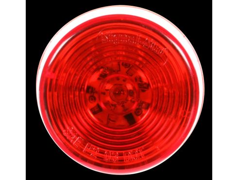Signal-Stat, LED, Red Round, 6 Diode, Marker Clearance Light, P2, PL-10, 12V