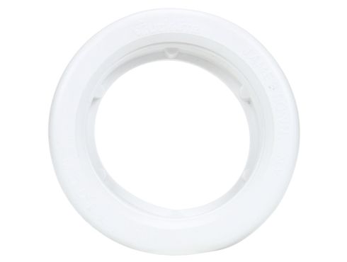 Open Back, White PVC, Grommet for 30 Series and 2 in. Lights, Round