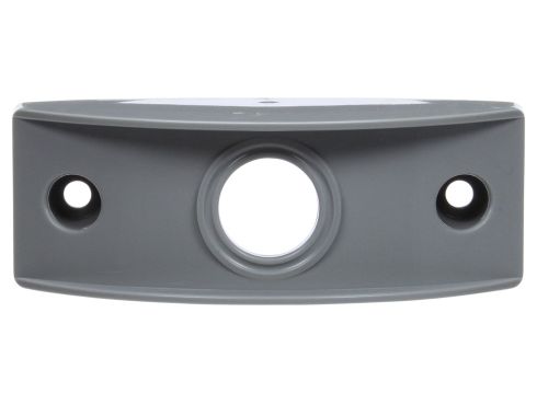33 Series, Deflector Mount, 33 Series Lights, Used In Round Shape Lights, Gray ABS, 2 Screw Bracket Mount