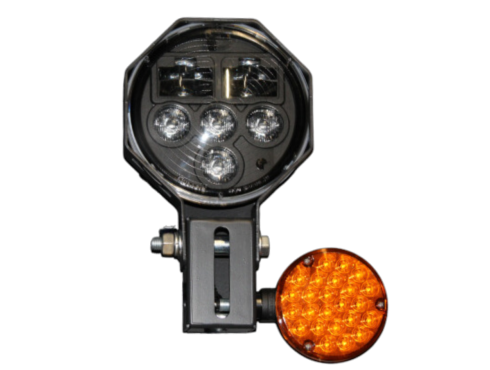 TL, 37277C_1F, Round, 7in, Clear,6 Diode, Snow Plow