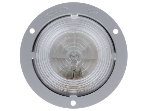 40 Series, Incandescent, Clear Round, 1 Bulb, Back-Up Light, Gray Flange Mount, PL-2, Stripped End/Ring Terminal, 12V, Kit