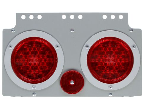 40 Series, LED, S/T/T Light Module, Left Hand Side, Gray Steel, 12V