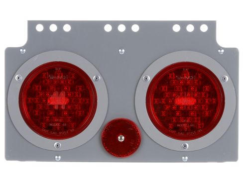 40 Series, LED, S/T/T Light Module, Right Hand Side, Gray Steel, 12V