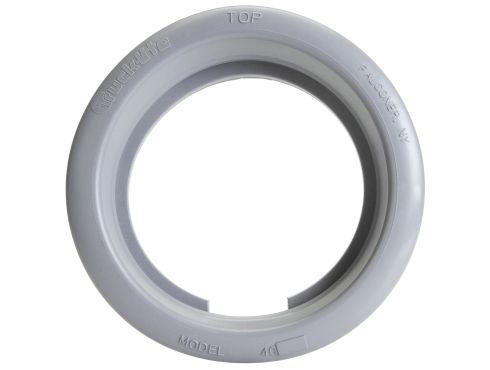 Open Back, Gray PVC, Grommet for 40, 44 Series and 4 in. Lights, Round
