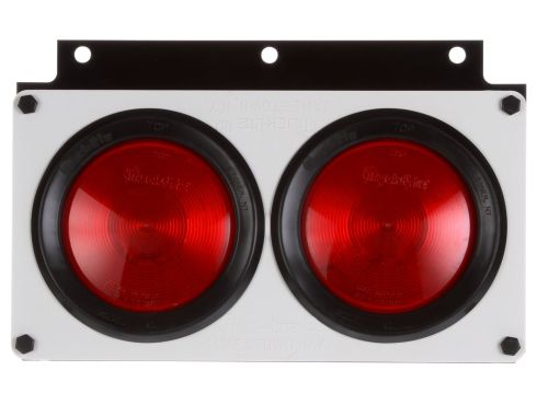 40 Series, Incandescent, S/T/T Light Module, Right Hand Side, Black Steel, 12V