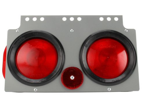 40 Series, Incandescent, M/C & S/T/T Light Module w/ Side Marker, Left Hand Side, Black PVC, 12V