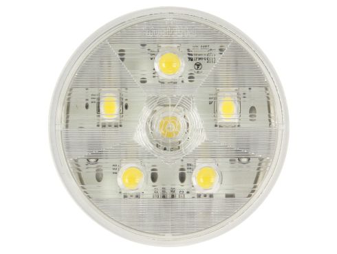 44 Series Multipurpose 4 In. Round LED Flood Light, 6 Diode, 250 Lumen, Blunt Cut, 12V, Bulk