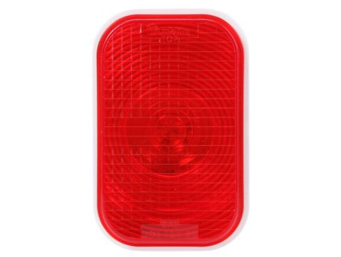 45 Series, Incandescent, Red Reflectorized, 1 Bulb, LLV Stop/Turn/Tail, Black Grommet Mount, PL-3, Packard Connector, 12V, Kit