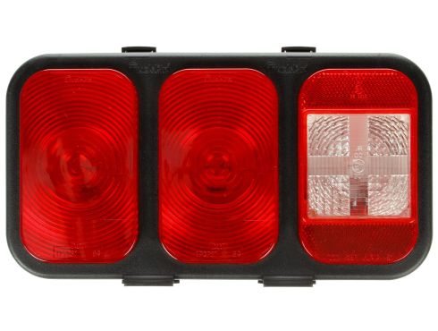 45 Series, Incandescent, Back-Up & S/T/T Light Module, Left Hand Side, Black Polypropylene, 12V