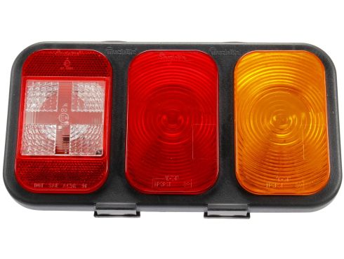 45 Series, Incandescent, Back-Up & S/T/T Light Module, Right Hand Side, Black Polypropylene, Turn Signal, 12V