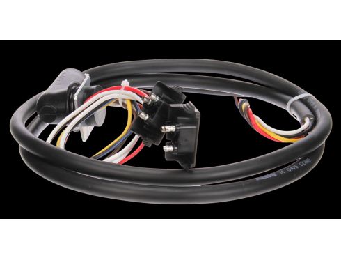 50 Series, 2 Plug, LH Side, 72 in. Stop/Turn/Tail Harness, W/ S/T/T Breakout, 14 Gauge, Right Angle PL-3, Ring Terminal