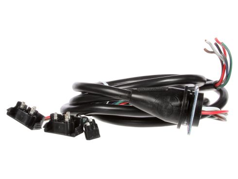 50 Series, 3 Plug, RH Side, 96 in. Marker Clearance, Stop/Turn/Tail Harness, W/ S/T/T, M/C Breakout, 14 Gauge, Right Angle PL-3, PL-10, Ring Terminal