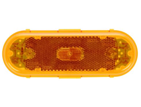 60 Series, LED, Yellow Oval, 26 Diode, Rear Turn Signal, Black Grommet Mount, Fit 'N Forget S.S., Packard 12020398, 12V, Kit