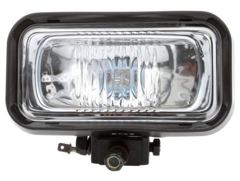 Signal-Stat, Heavy Duty, Incandescent, Driving Light, 1 Bulb, Rectangular, Clear Glass, Hardwired, Stripped End/Blade Terminal, 12V