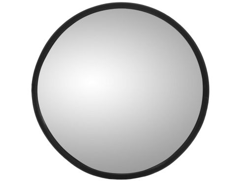 Signal-Stat, 4 in., Black Plastic Stick-On Convex Mirror, Round, Universal Mount, Display