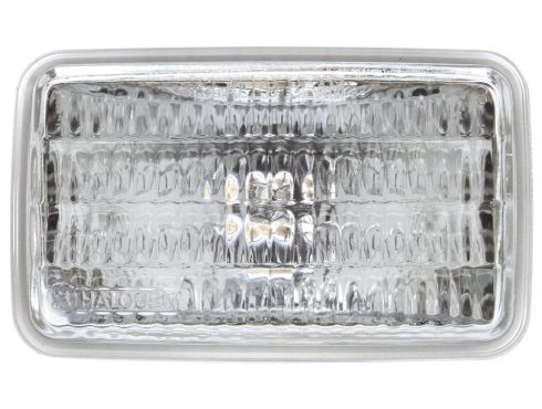4x6 in. Rectangular Halogen Work Light, 1 Bulb, 12V