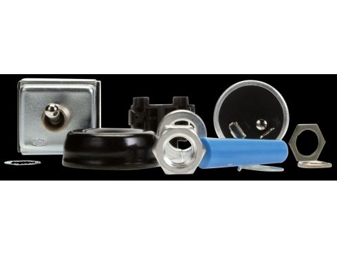 ATL-DRL Hardware for DRL, 1 Grommet, 3 Splice, 2 Ball Mount, 1 Flasher Fuse, 2 Washer, 1 Switch, 2 Nut, 1 Handle Extension, Kit