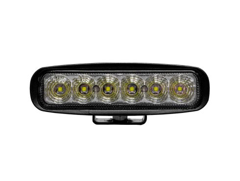 Signal-Stat, Rectangular LED Work Light, 6 Diode, 1135 Lumen, Stripped End, Multivolt