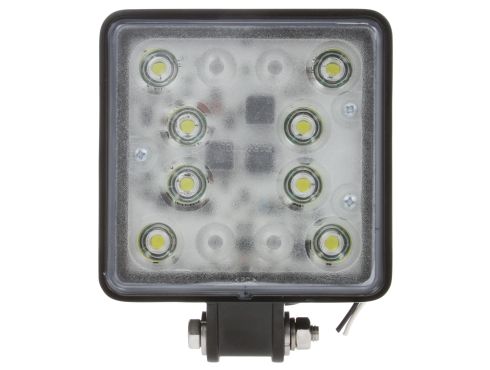 Super 81 4x4 in. Square LED Work Light, Black, 8 Diode, 1890 Lumen, Blunt Cut, 12-24V