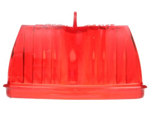 Signal-Stat, Triangular, Red, Acrylic, Replacement Lens for Bus Lights, 1 Screw