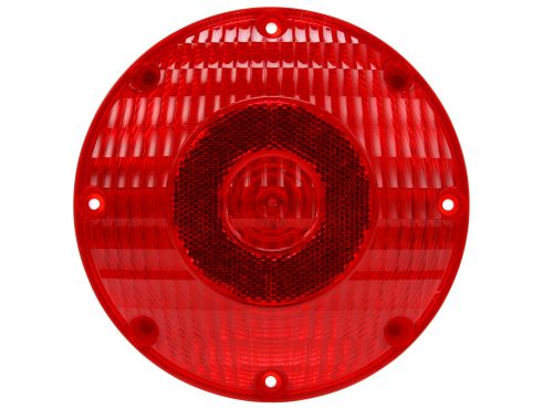 91 Series, Incandescent, Red, Round, 1 Bulb, Stop/Turn/Tail, 4 Screw, PL-3, 12V