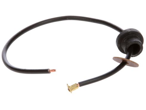 Signal-Stat, Red Wire, Pedestal Light, Single Contact Plug, Stripped End, 67/1073/1156 Compatible Bulb
