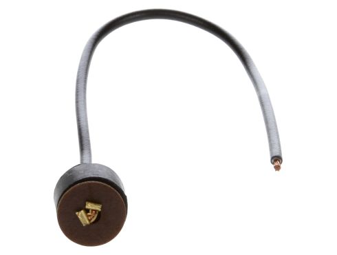 Signal-Stat, Black Wire, Pedestal Light, Single Contact Plug, Stripped End, 67/1073/1156 Compatible Bulb