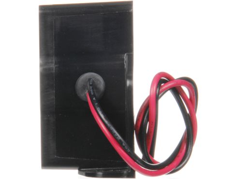 Single Sound Regulation, 107 DB, Back-Up Alarm, 2 Screw, Bracket Mount, Hardwired, Stripped End, 12-24V