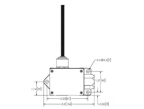 Back-Up Alarm Switch, Bracket, 3 Screw Terminal